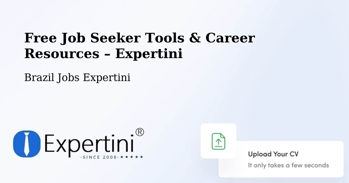 Free Job Seeker Tools & Career Resources – Colombo - Colombo, Brazil Jobs Expertini