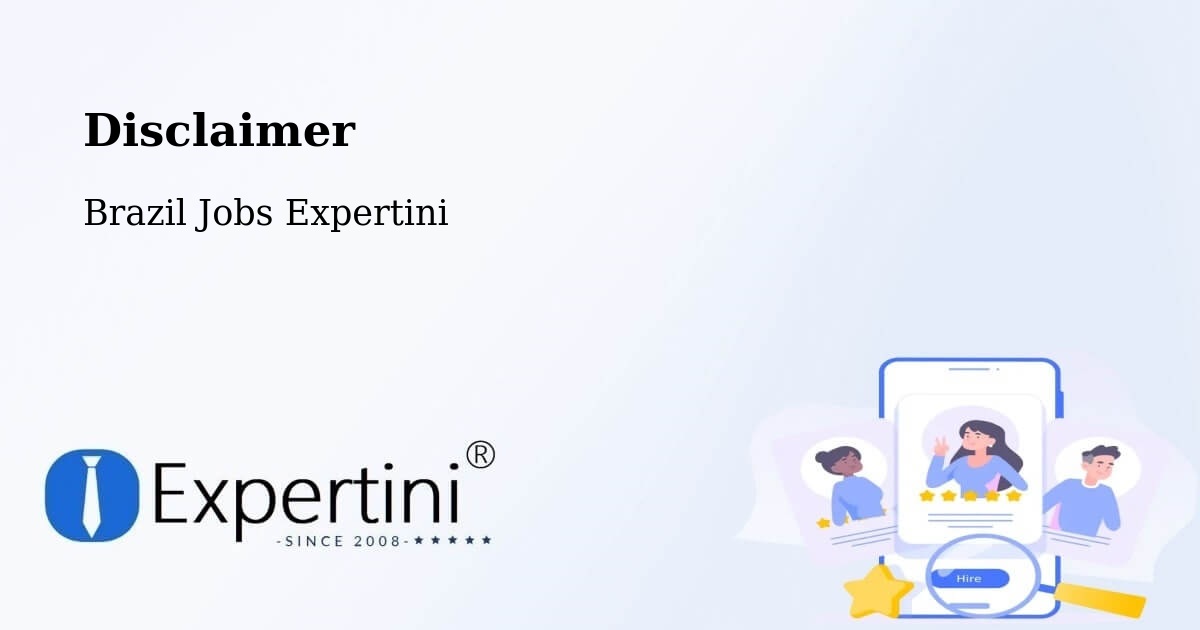 Disclaimer – Colombo - Brazil Jobs Expertini